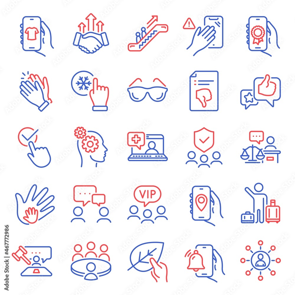 People icons set. Included icon as Networking, Like, Judge hammer signs. Alarm clock, Dont touch, Award app symbols. Thoughts, Court judge, Security agency. Clapping hands, Location app. Vector People icons set. Included icon as Networking, Like, Judge hammer signs. Alarm clock, Dont touch, Award app symbols. Thoughts, Court judge, Security agency. Clapping hands, Location app. Vector