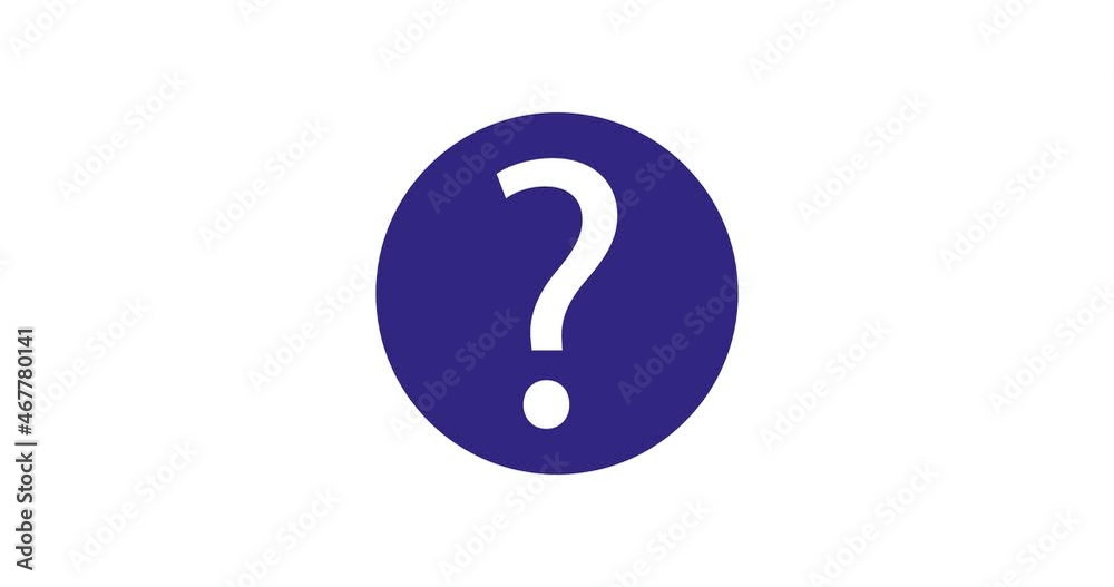 Question mark animation. Motion graphic design. Alpha channel. Question mark animation. Motion graphic design. Alpha channel.
