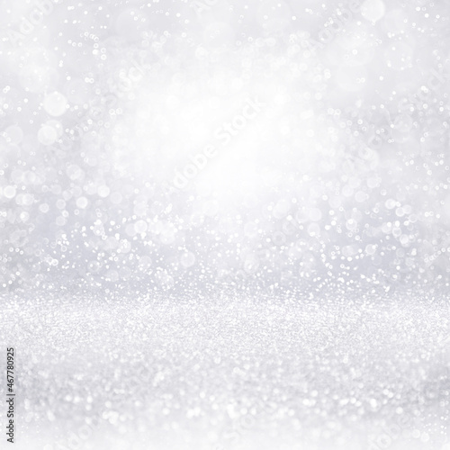 Silver White Diamond Jewelry Background Or Christmas Snow Glitter Stock  Photo - Download Image Now - iStock