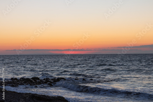 Atmospheric seascape after sunset. © Lars Gieger