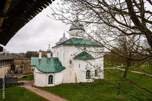 Nikolsky Cathedral. Izborsk fortress. Izborsk Pskov Oblast. Historical places of Russia. photo