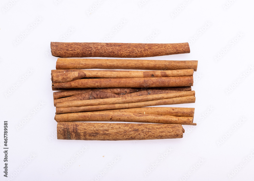 Cinnamon sticks, classic spice from the inner bark of tropical Asian trees, flavorful and aromatic for cooking, baking, health food and medicinal uses. Cinnamon sticks, classic spice from the inner bark of tropical Asian trees, flavorful and aromatic for cooking, baking, health food and medicinal uses.
