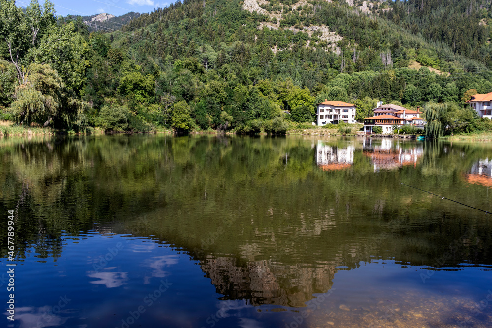 Fototapeta premium Rhodope Mountains near Smolyan lakes, Bulgaria