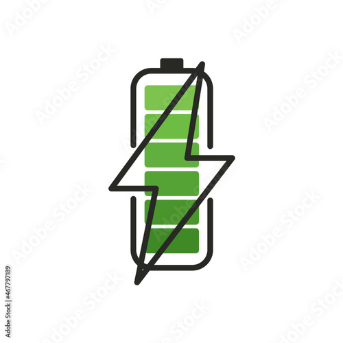 Battery icon fully recharged