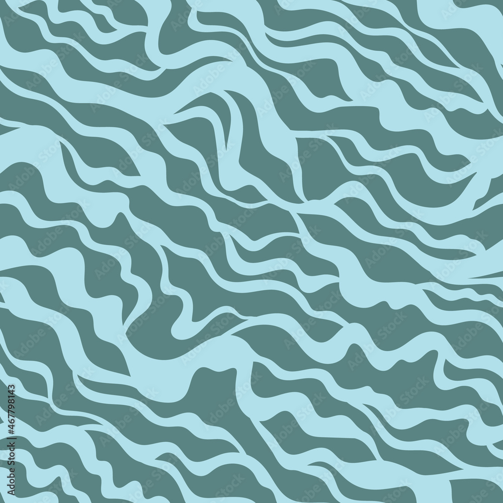 Vector seamless abstract pattern, wavy shapes. Cute design for textile, wallpaper, wrapping paper. Vector seamless abstract pattern, wavy shapes. Cute design for textile, wallpaper, wrapping paper.