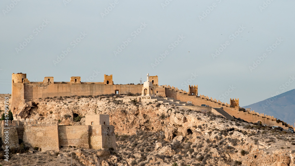 Fortress in Almeria, Spain