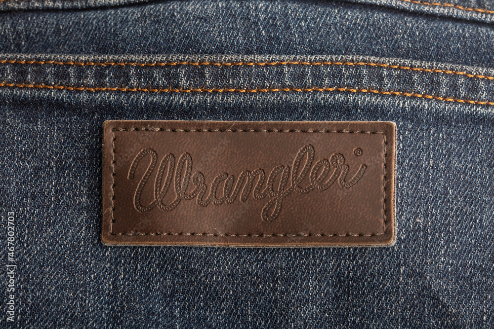 Wrangler Jeans Logo Stock Photo | Adobe Stock