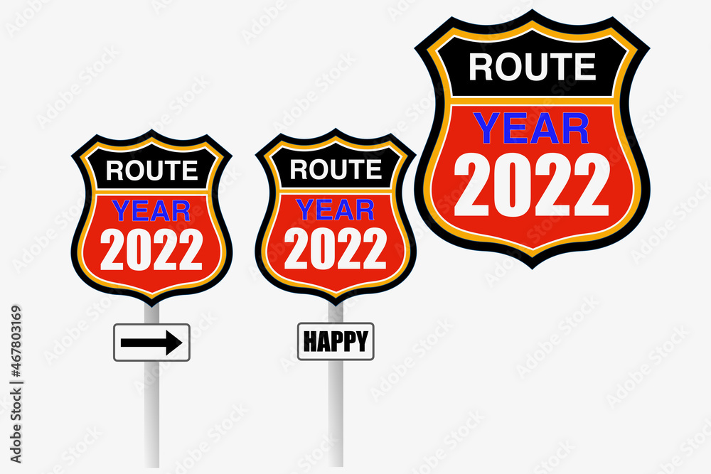2022年の標識 2022年の標識