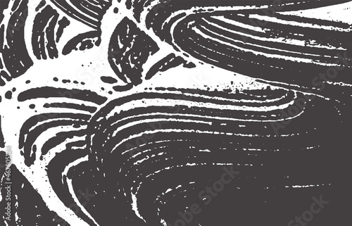Grunge texture. Distress black grey rough trace. A