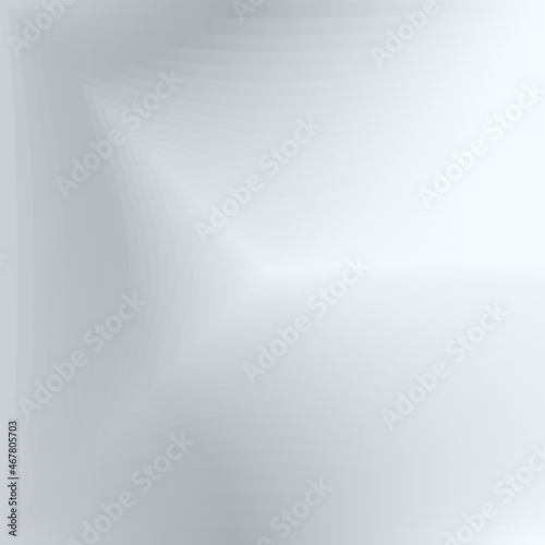 Abstract black and white, shiny and wavy curved lines perspective background.