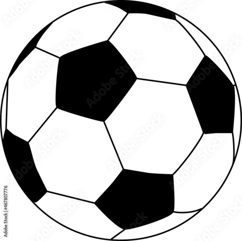 サッカーボールのイラスト素材
