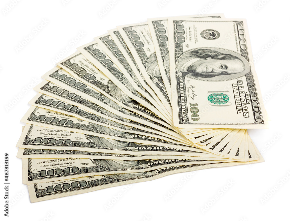 Conceptual background of hundred dollar bills for design. Conceptual background of hundred dollar bills for design.