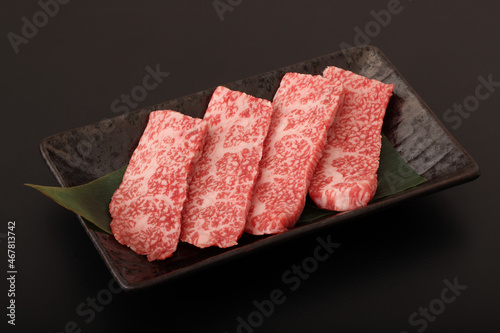 黒毛和牛　カルビ焼肉用　(仙台牛) photo