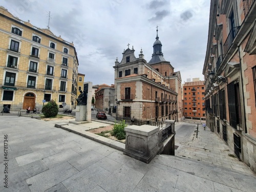 Europa, España, Antiguo, Edificios, Viaje, Calle, Avenida, Madrid, Clasico