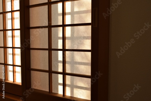 Shoji  Japanese window screen made of paper