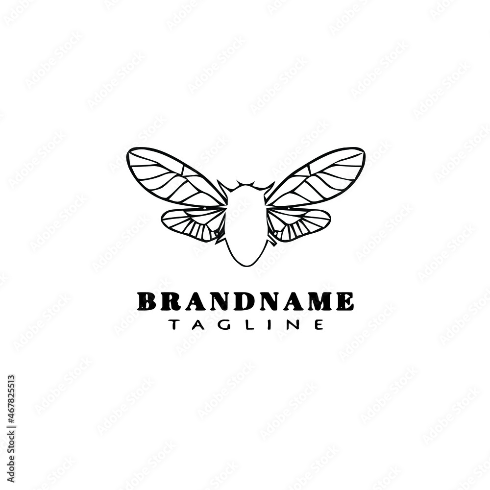 insect animal logo icon design template black isolated vector illustration insect animal logo icon design template black isolated vector illustration
