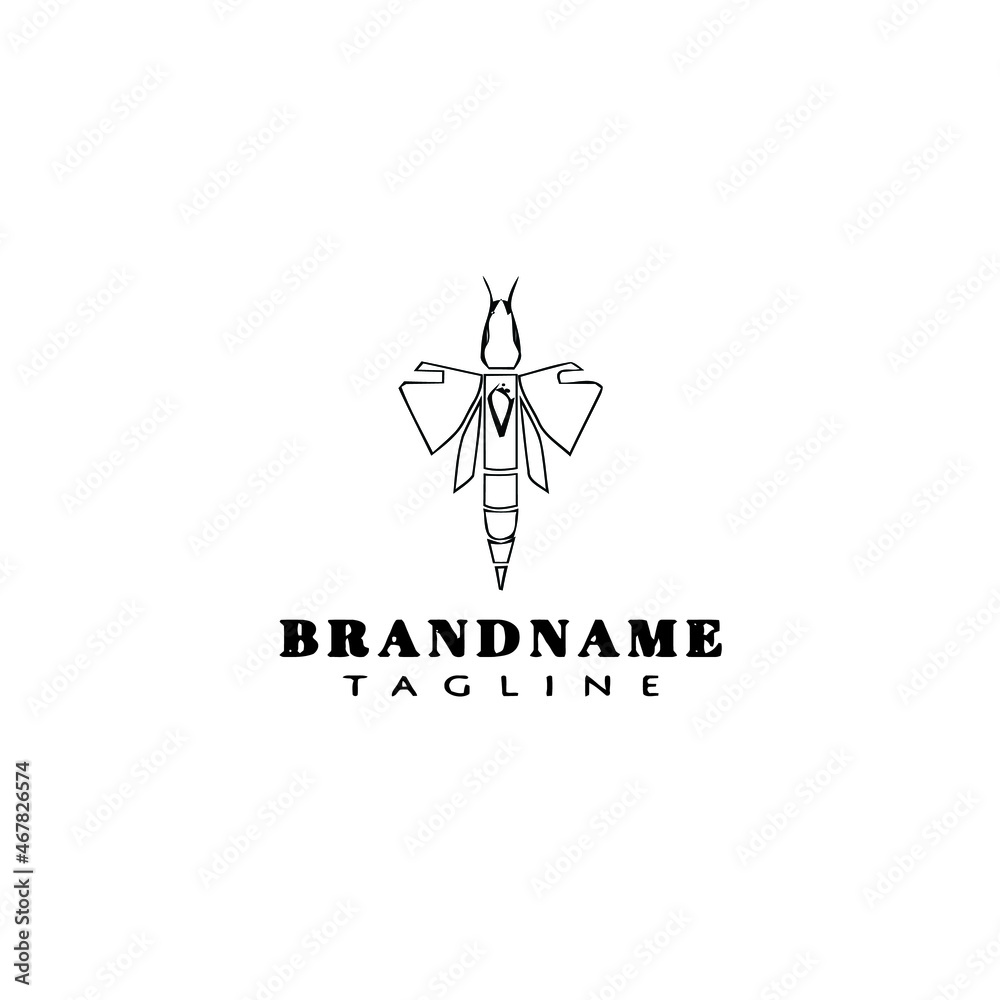 insect animal logo cartoon icon design black isolated vector illustration insect animal logo cartoon icon design black isolated vector illustration