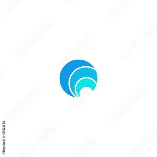 circle three waves logo