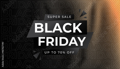 black friday sale, perfect for social media posts as well as posters and banners