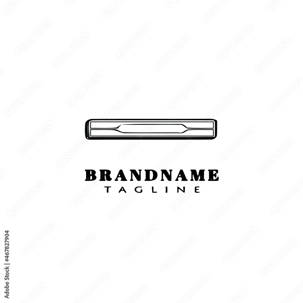cigar label cartoon logo template icon design black isolated vector shape cigar label cartoon logo template icon design black isolated vector shape