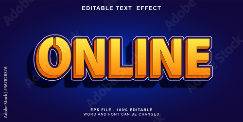 text effect editable online