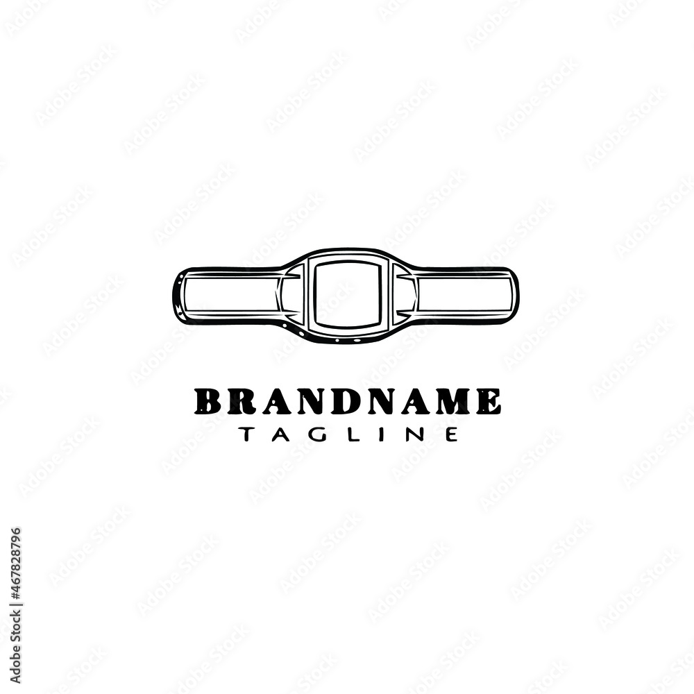 cigar label cartoon logo template icon design black simple vector illustration cigar label cartoon logo template icon design black simple vector illustration