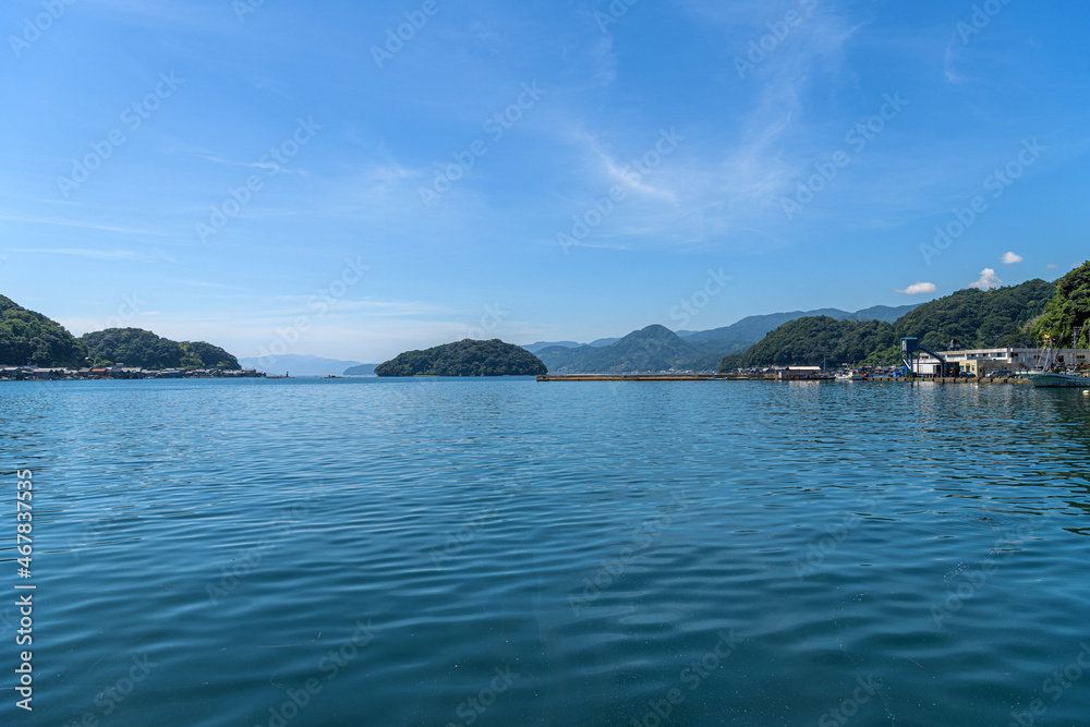 京丹後 伊根湾の風景