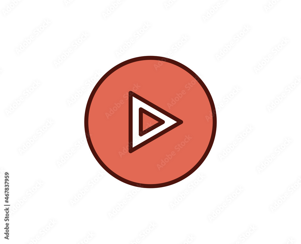 Play flat icon. Thin line signs for design logo, visit card, etc. Single high-quality outline symbol for web design or mobile app. Sign outline pictogram. Play flat icon. Thin line signs for design logo, visit card, etc. Single high-quality outline symbol for web design or mobile app. Sign outline pictogram.