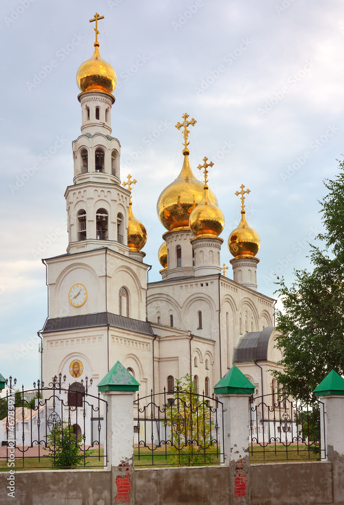 The Transfiguration Cathedral in Abakan The Transfiguration Cathedral in Abakan
