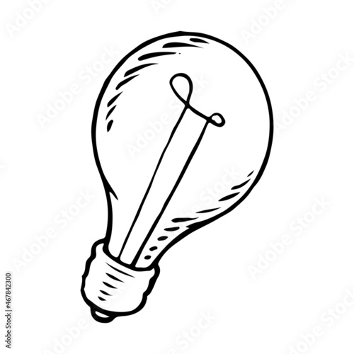 Light bulbs vector elements...