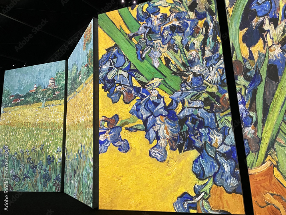 Brisbane, Queensland/Australia October 29 2021 Van Gogh Alive