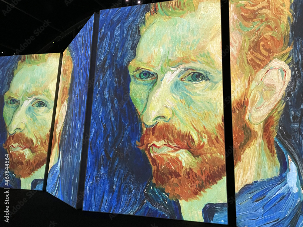 Brisbane, Queensland/Australia October 29 2021 Van Gogh Alive