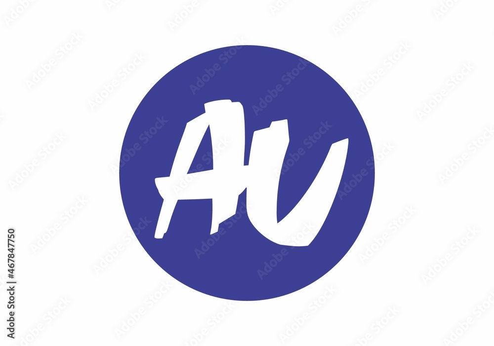 Graphic shape of AU initial letter Graphic shape of AU initial letter