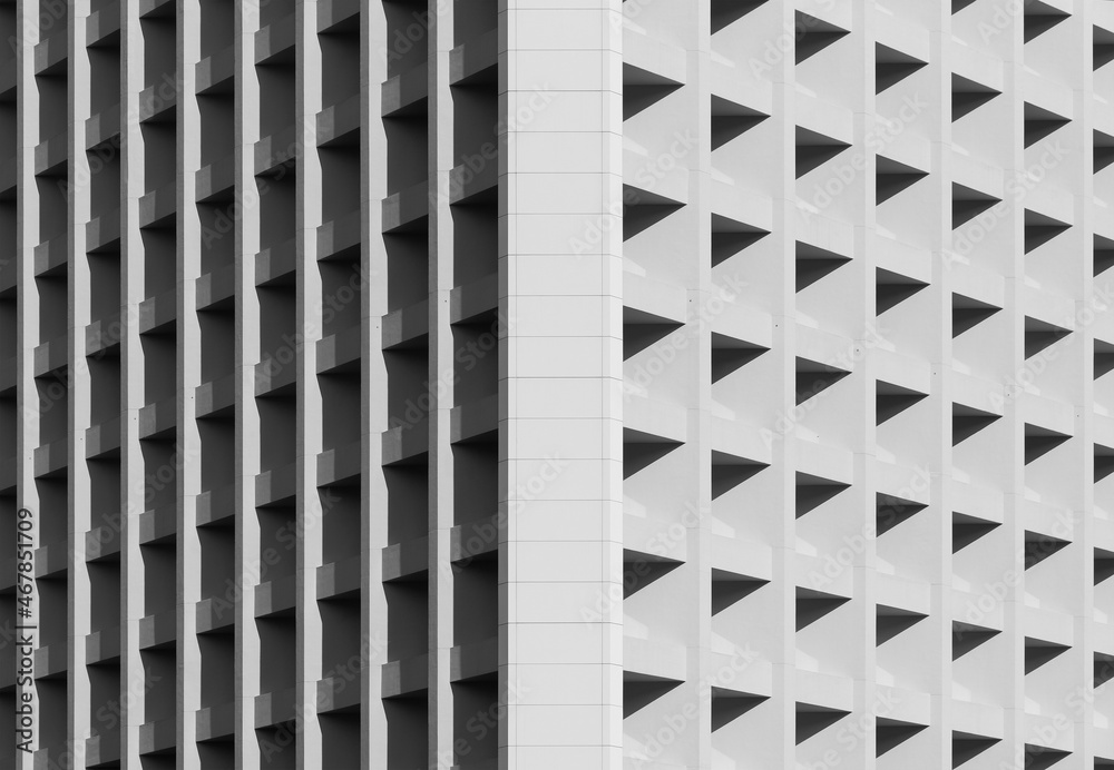 Exterior of modern architecture. Building abstract background Exterior of modern architecture. Building abstract background