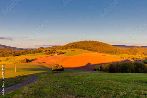 Abends Spaziergang durch das wunderschöne Abendlicht von Schmalkalden - Thüringen - Deutschland