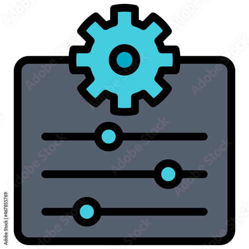 customize filled outline icon