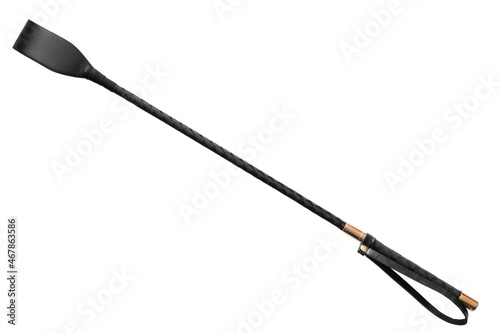 Fotografie Leather whip isolated