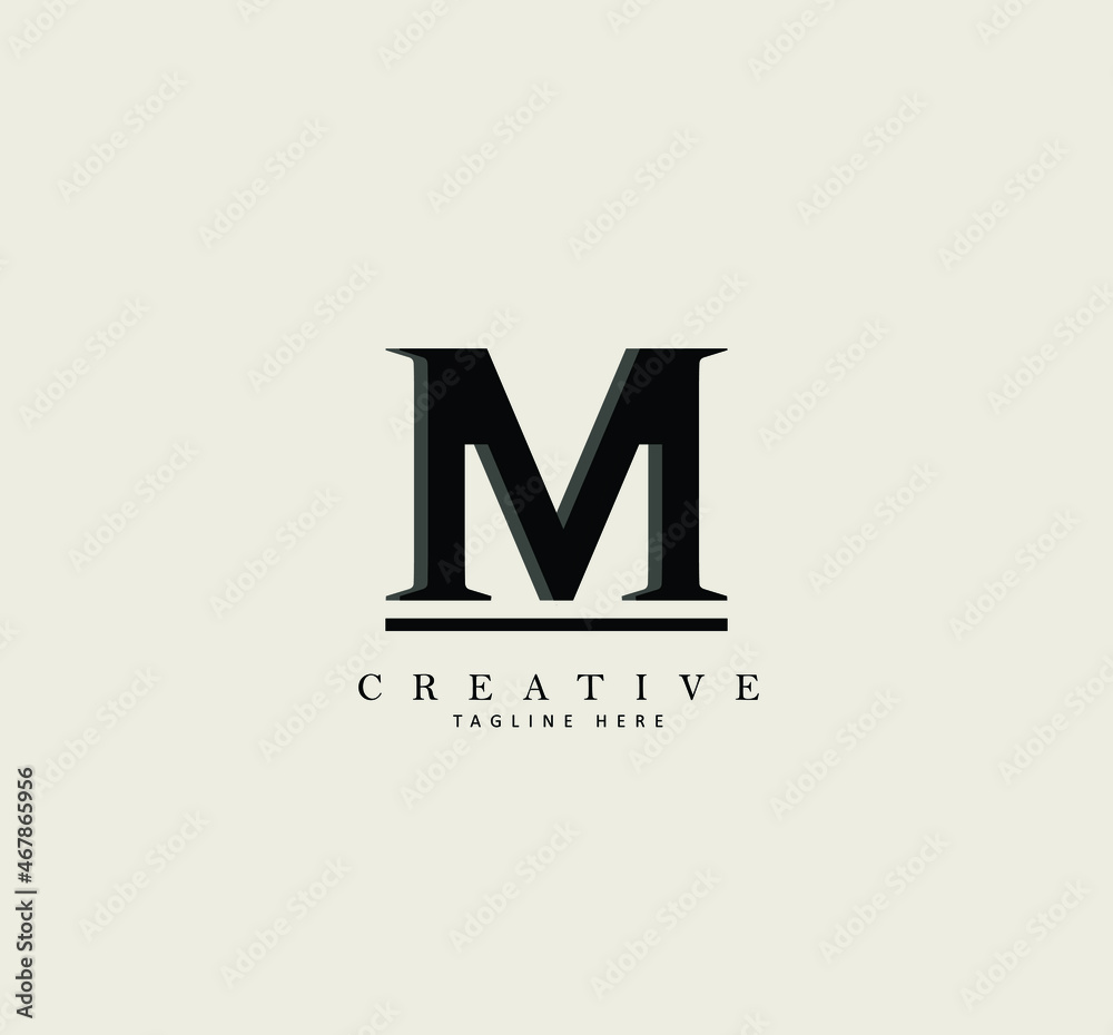 Letter M Logo Design Elements Letter M Logo Design Elements