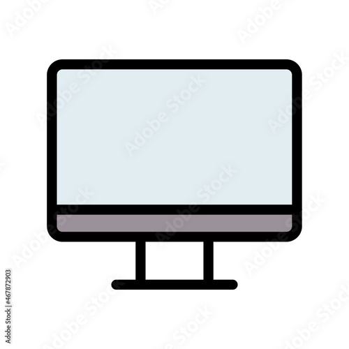 Display Line Filled Vector Icon Design