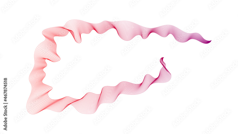 Abstract backdrop with wave gradient lines Abstract backdrop with wave gradient lines