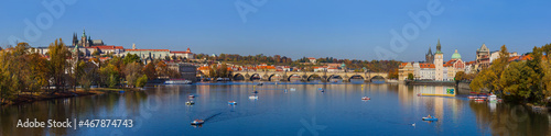 Cityscape of Prague - Czech Republic photo