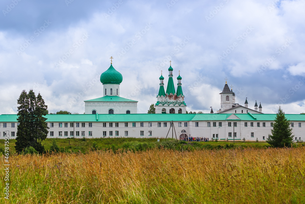 The Svirsky monastery in the village of Old Sloboda - Russia