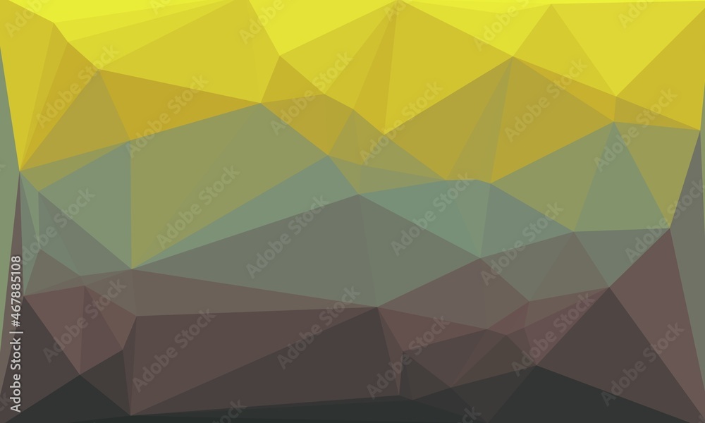 Obraz premium vibrant abstract multicolored background with poly pattern