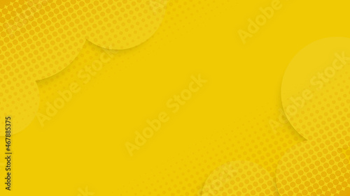 Geometric shape and halftone abstract background . Vector illustration. 