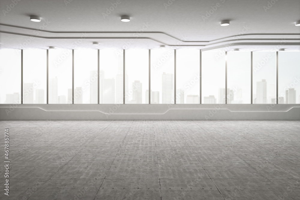 empty office space interior