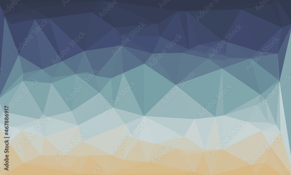 Obraz premium vibrant creative prismatic background with polygonal pattern