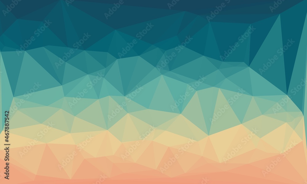 Fototapeta premium vibrant creative prismatic background with polygonal pattern