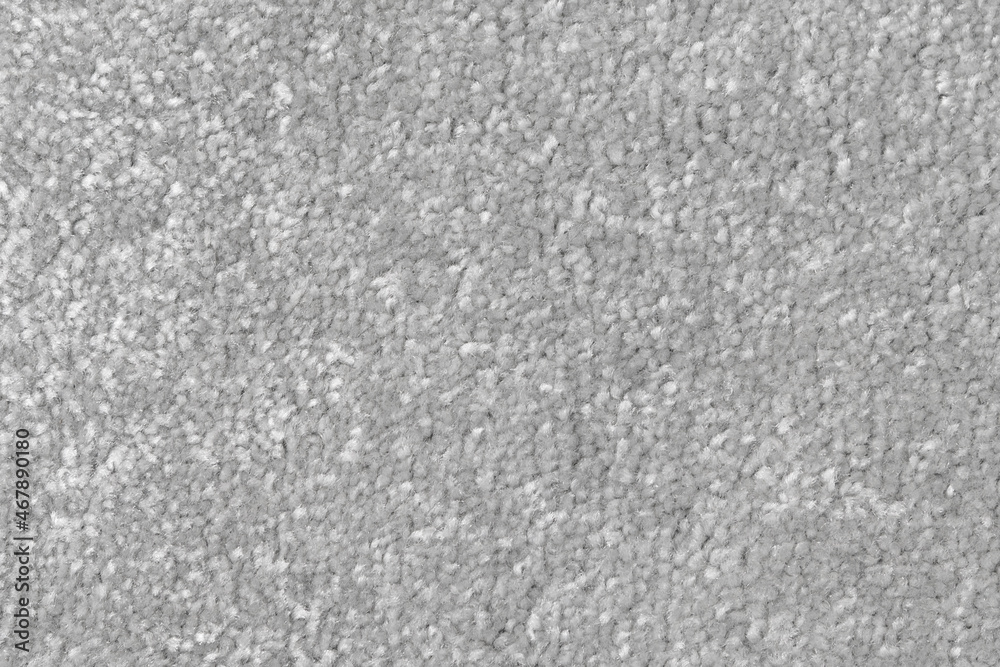 White curly wool seamless texture background. texture with short factory material