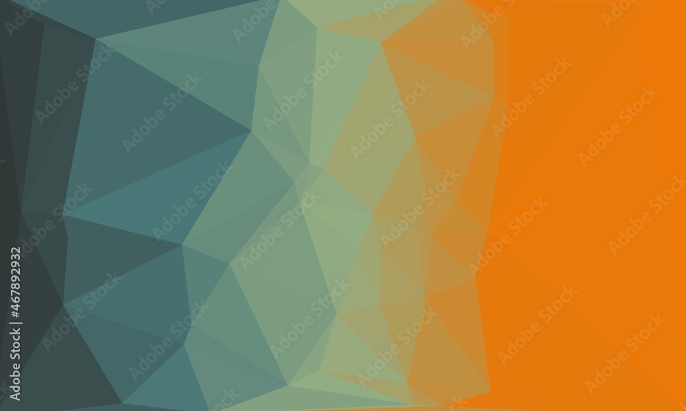 Fototapeta premium vibrant abstract multicolored background with poly pattern