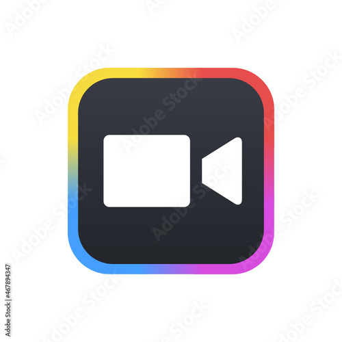 Video Camera - Sticker